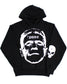 Pain is Pure "WE ARE ALL MONSTERS" Frankenstein Hoodie Black White