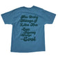 EVOL F*CK LOVE SHIRT BLUE/BLUE