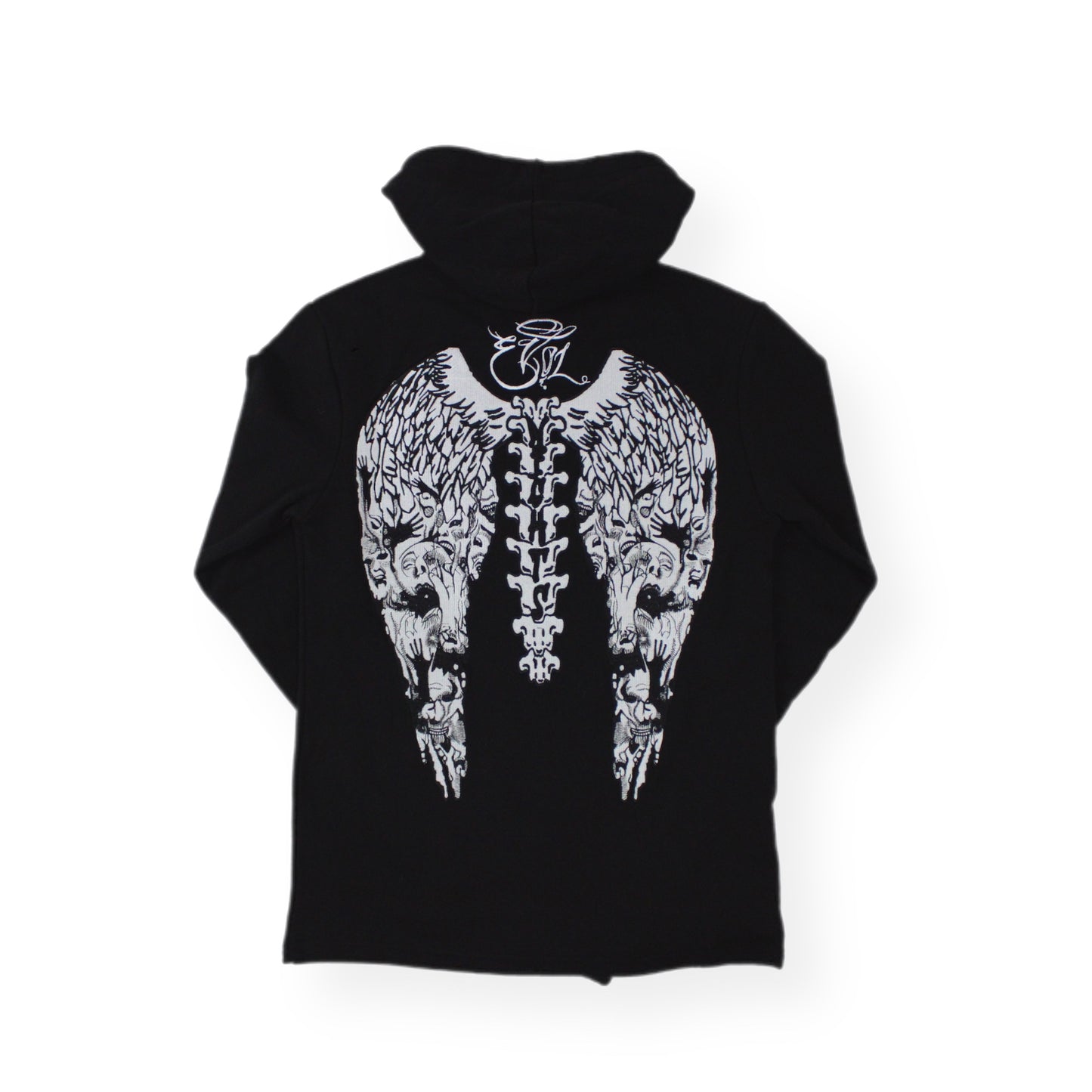 EVOL NIGHTS Trapped Soul Hoodie Black and Grey