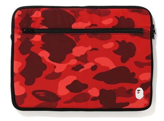 BAPE Color Camo PC Case 15in Red