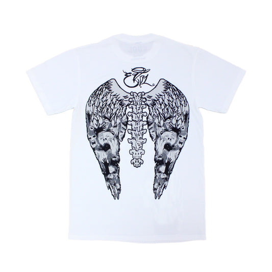 EVOL NIGHTS Trapped Soul Tee White and Grey