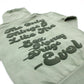 EVOL Love Is For Lames Green on Green Hoodie