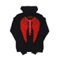 Lonely Nights Classic Hoodie Black and Red