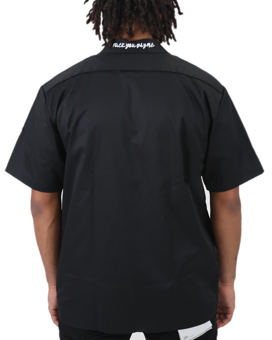 EVOL Mr.Ass Hole Dickies New Edition Black Shirt