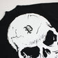 PAIN IS PURE 'PURE' LOGO SKULL MOCK-NECK TEE BLACK/WHITE