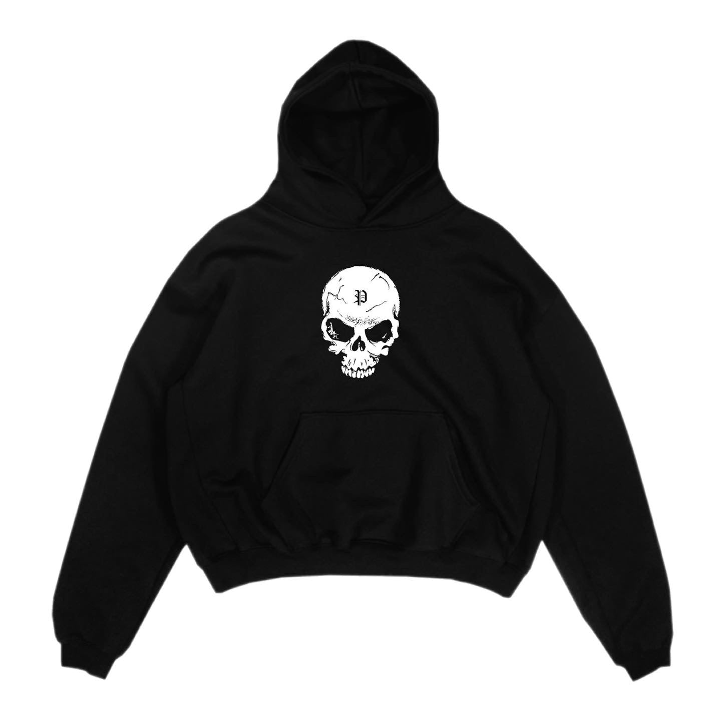 Pain is Pure Skull ‘Pure’ Logo Hoodie Black LC